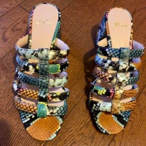 J. Crew  sandals Size 7